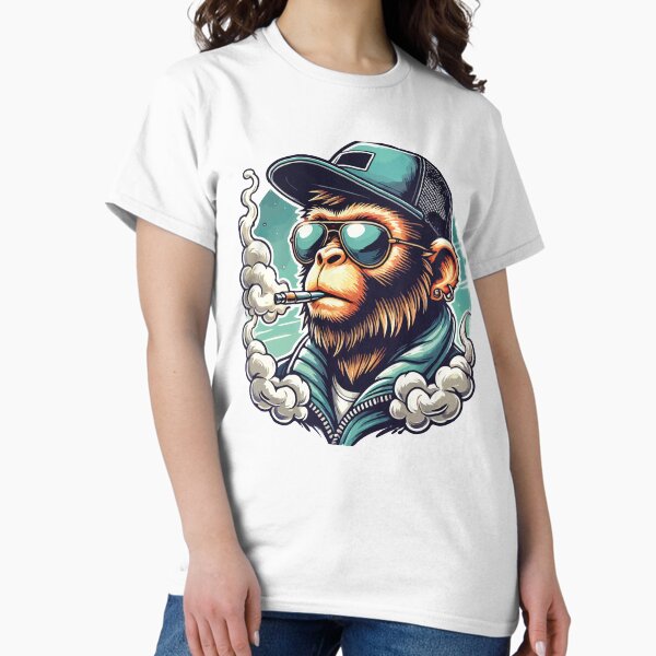 Vaping Monkey T-Shirts for Sale | Redbubble Vaping Monkey T-Shirts for Sale | Redbubble