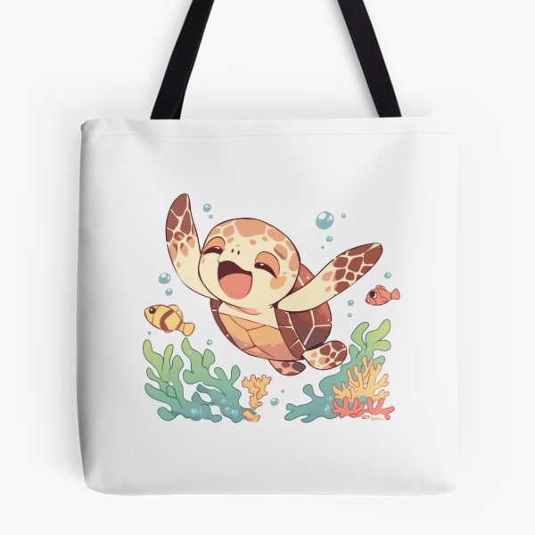 Item preview, Cute happy friend sea turtle designed and sold by PatternFly.