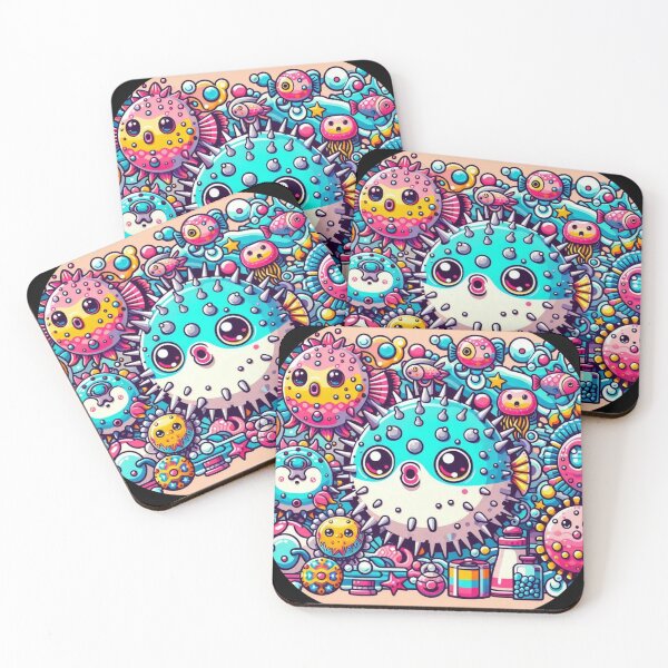 Item preview, Cute Puffer Fish designed and sold by Dogandesighn.