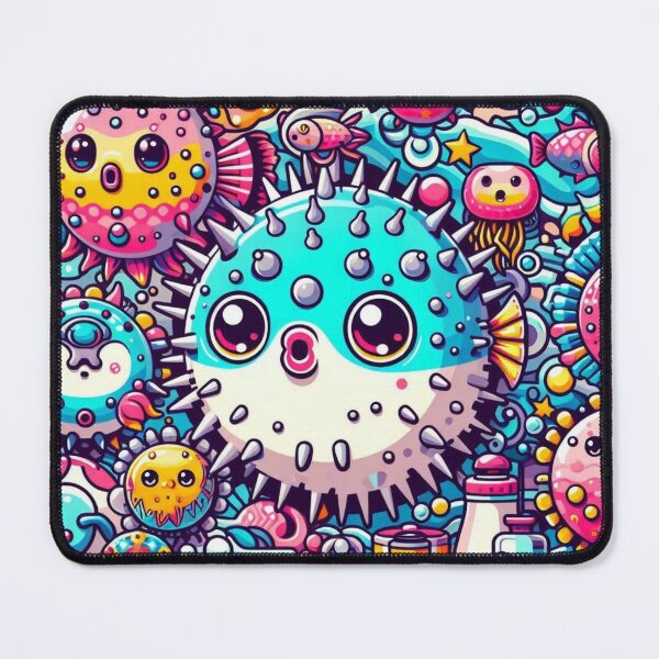 Item preview, Cute Puffer Fish designed and sold by Dogandesighn.
