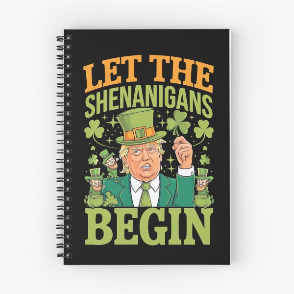 Item preview, Let The Shenanigans Begin Funny Trump St Patricks Day designed and sold by Redgiant87x.