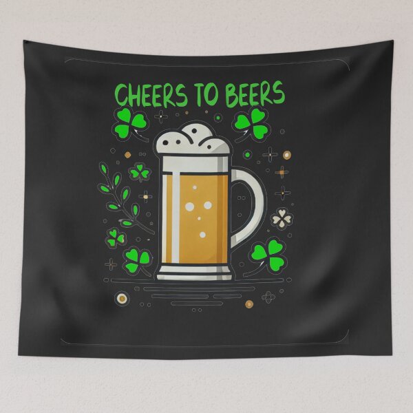 Item preview, cheers to beersn st,Patricks day designed and sold by  Mudikeys.