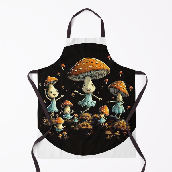 Item preview, T-Shirt Design Trending: DANCING MUSHROOMS designed and sold by ForeverPrintsOK.