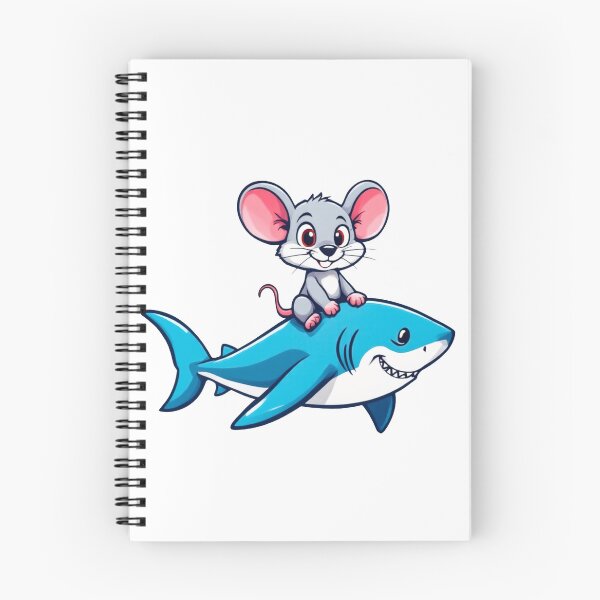 Item preview, Mouse Rides a Shark designed and sold by SteadyRolling.