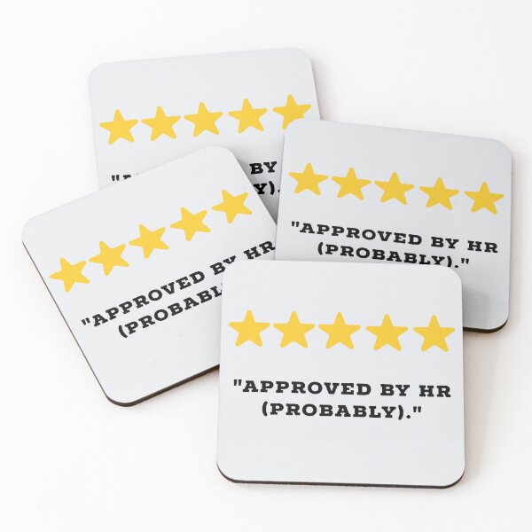 Item preview, Office Worker Reviews Funny 5 Star Review #1 designed and sold by Jollys-ArtShop.