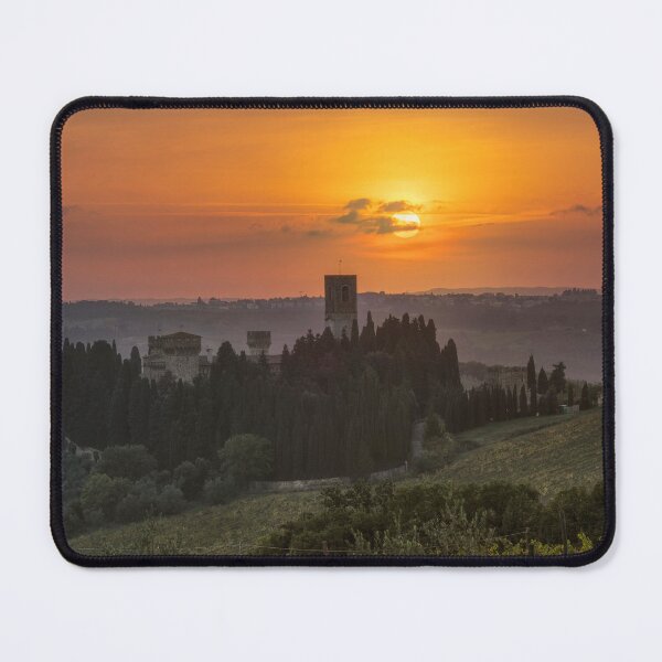 Item preview, Abbey of Badia a Passignano at sunset in autumn designed and sold by Stefano Orazzini.