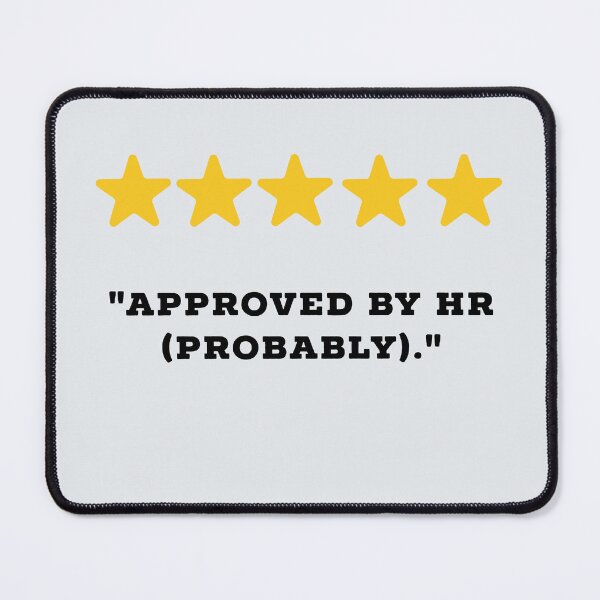Item preview, Office Worker Reviews Funny 5 Star Review #1 designed and sold by Jollys-ArtShop.