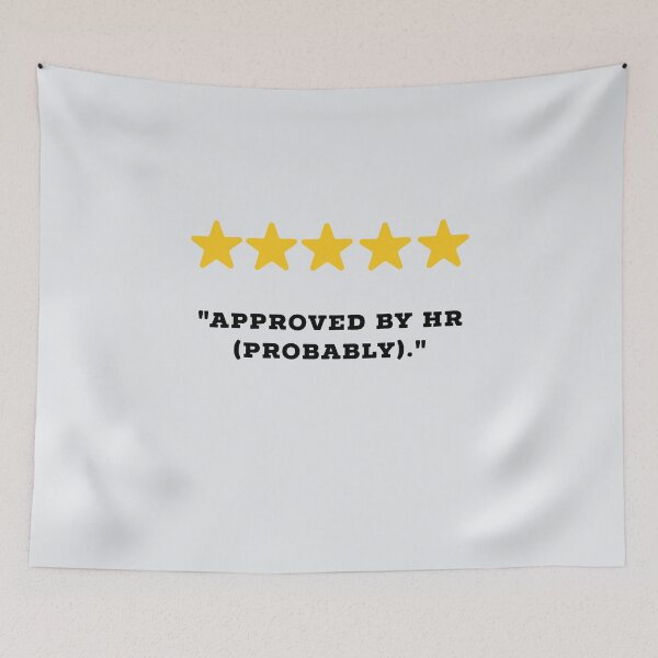 Item preview, Office Worker Reviews Funny 5 Star Review #1 designed and sold by Jollys-ArtShop.