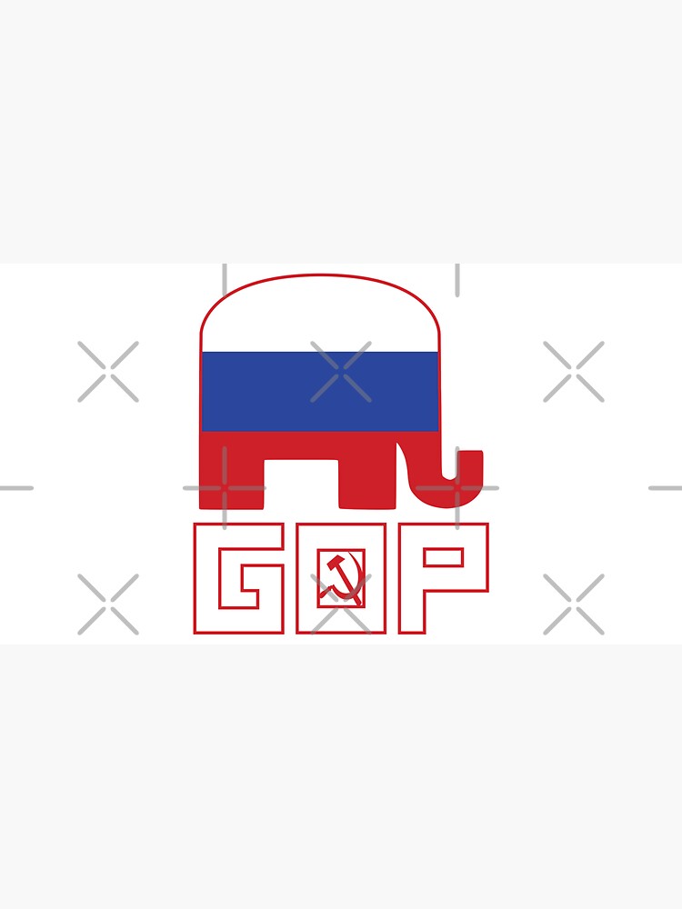 Thumbnail 6 of 6, Bucket Hat, GOP Russia Flag designed and sold by EthosWear.