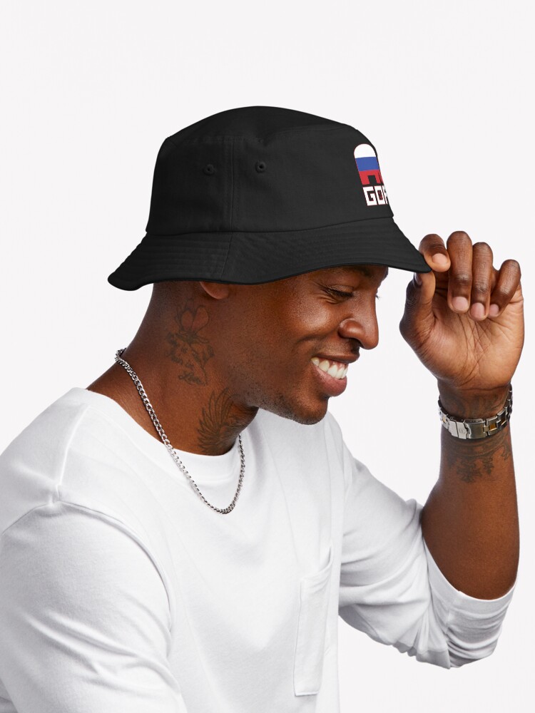 Thumbnail 2 of 6, Bucket Hat, GOP Russia Flag designed and sold by EthosWear.