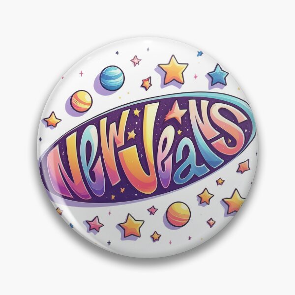 Item preview, NewJeans Logo - Planet Abstract Series #1 designed and sold by kpopbuzzer.