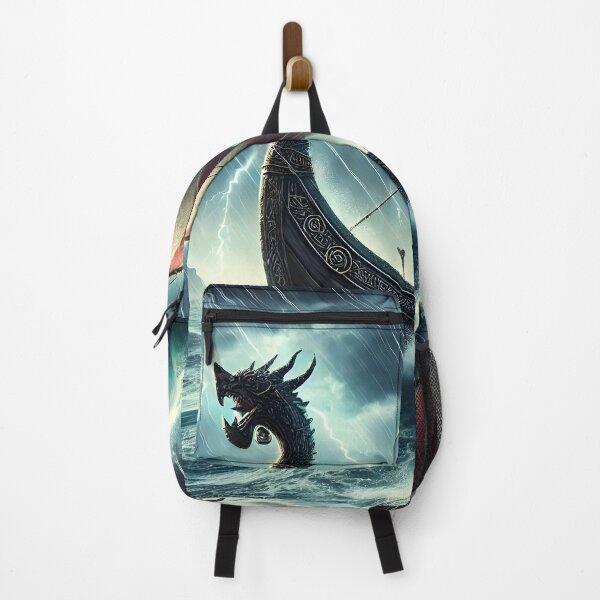 Item preview, Stormborn Voyage: Viking Longship in the Tempest designed and sold by FantasyVillaArt.
