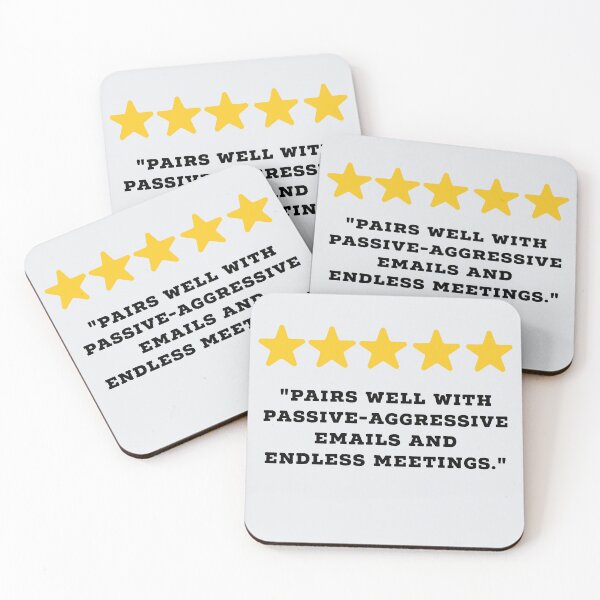 Item preview, Office Worker Reviews Funny 5 Star Review #2 designed and sold by Jollys-ArtShop.