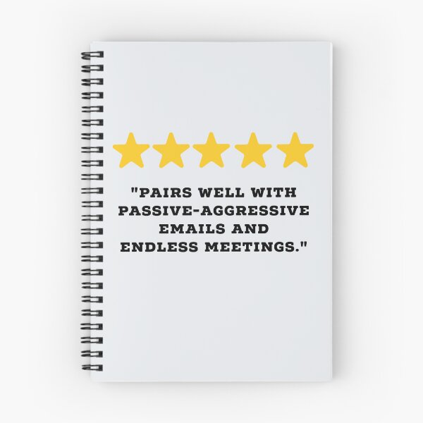 Item preview, Office Worker Reviews Funny 5 Star Review #2 designed and sold by Jollys-ArtShop.
