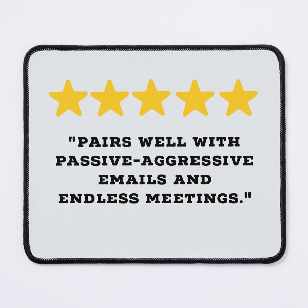 Item preview, Office Worker Reviews Funny 5 Star Review #2 designed and sold by Jollys-ArtShop.