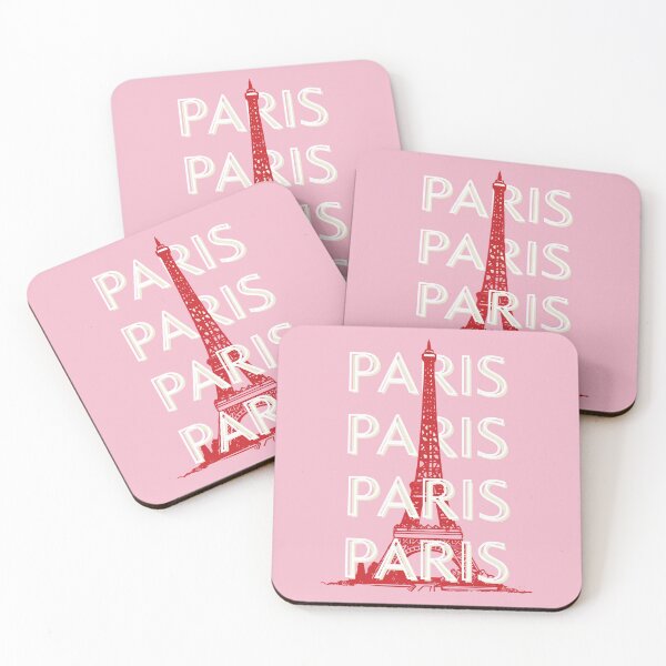 Item preview, Paris, Travel Art, Retro Art, Pink designed and sold by Magic Love Art Print.