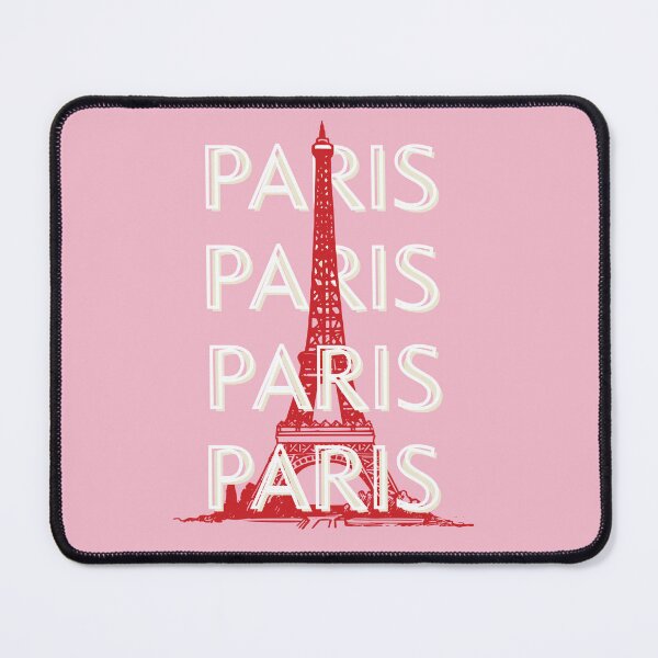 Item preview, Paris, Travel Art, Retro Art, Pink designed and sold by Magic Love Art Print.