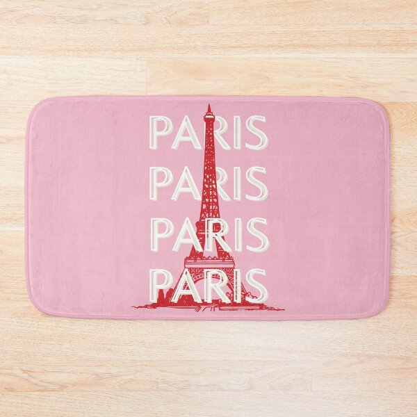 Item preview, Paris, Travel Art, Retro Art, Pink designed and sold by Magic Love Art Print.