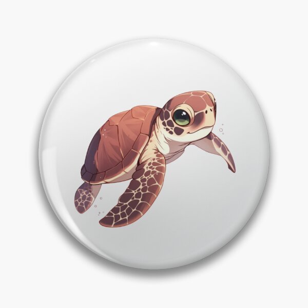 Item preview, Cute happy friend sea turtle designed and sold by PatternFly.