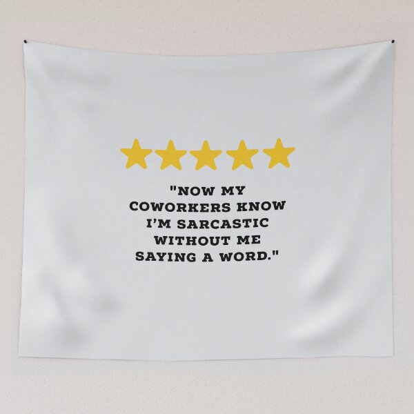 Item preview, Office Worker Reviews Funny 5 Star Review #3 designed and sold by Jollys-ArtShop.