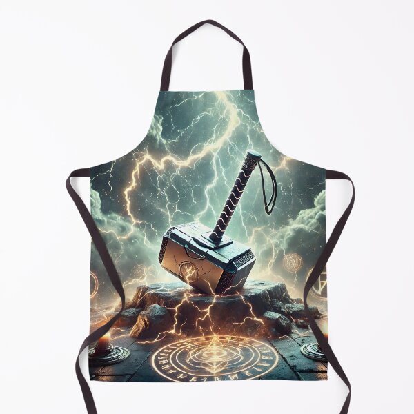Item preview, Mjölnir: The Hammer of the Gods designed and sold by FantasyVillaArt.