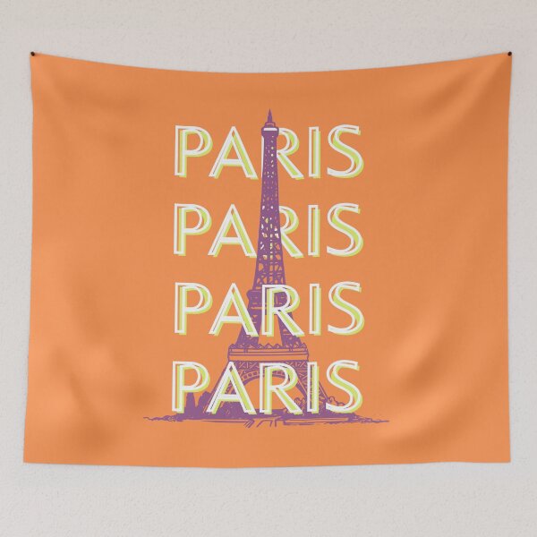 Item preview, Paris, Travel Art, Retro Travel Art designed and sold by Magic Love Art Print.