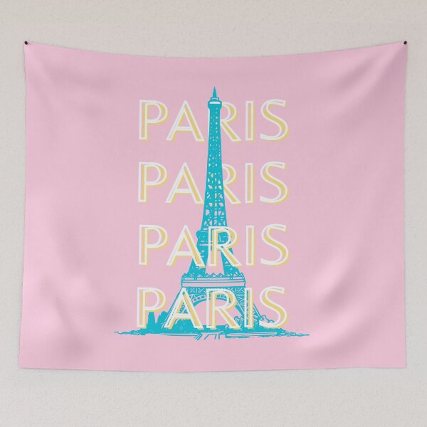 Item preview, Paris Travel Art, Travel Art, Preppy, Minimalist, Pink designed and sold by Magic Love Art Print.
