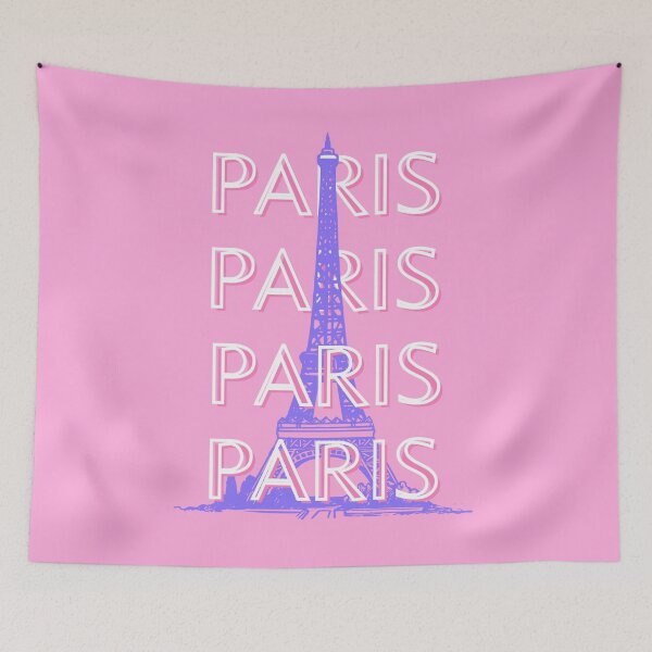 Item preview, Paris Travel Art, Travel Art, Pink designed and sold by Magic Love Art Print.