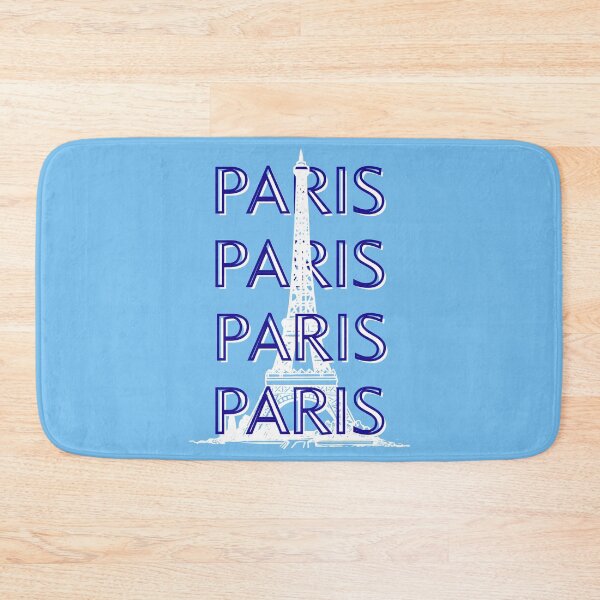 Item preview, Paris Travel Art, Travel Art, Preppy Travel Art, Blue, Minimalist designed and sold by Magic Love Art Print.