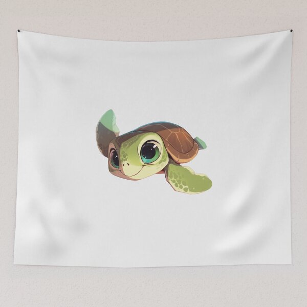 Item preview, Cute happy friend sea turtle designed and sold by PatternFly.