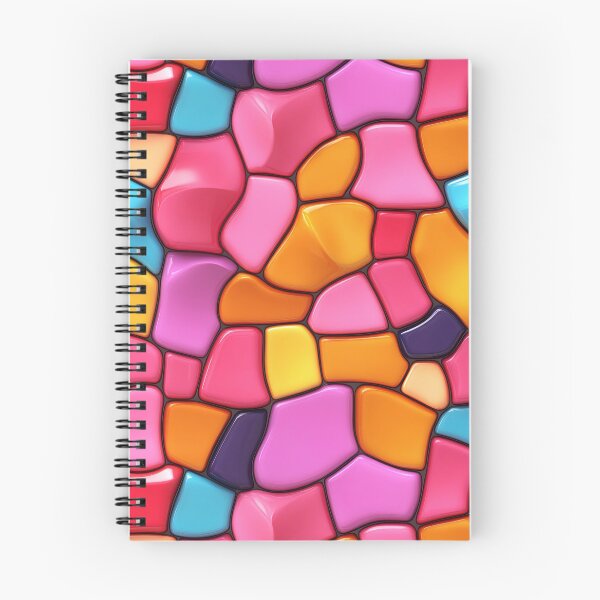 Item preview, Vibrant Colorful Abstract Mosaic Pattern designed and sold by InkInduldge.