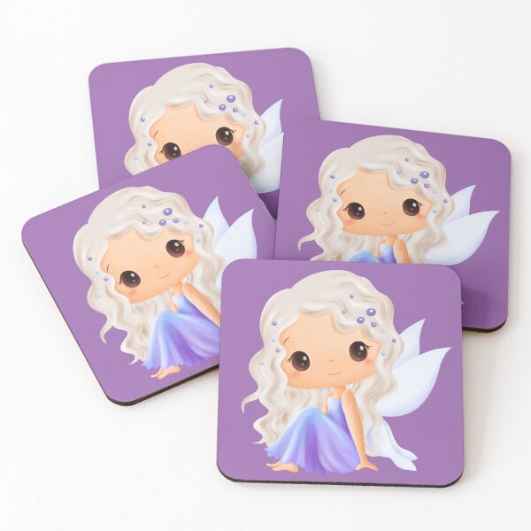 Item preview, Purple Fairy Sitting Stickersheet designed and sold by BlesstB.