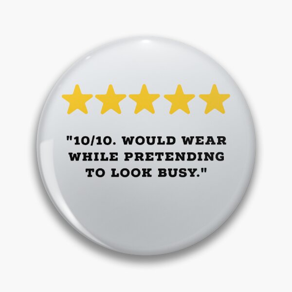 Item preview, Office Worker Reviews Funny 5 Star Review #5 designed and sold by Jollys-ArtShop.