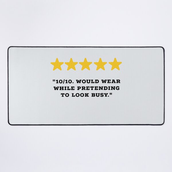 Item preview, Office Worker Reviews Funny 5 Star Review #5 designed and sold by Jollys-ArtShop.