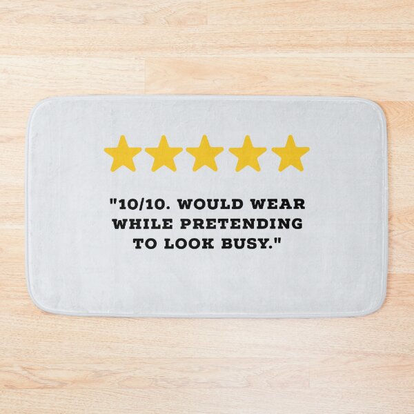 Item preview, Office Worker Reviews Funny 5 Star Review #5 designed and sold by Jollys-ArtShop.