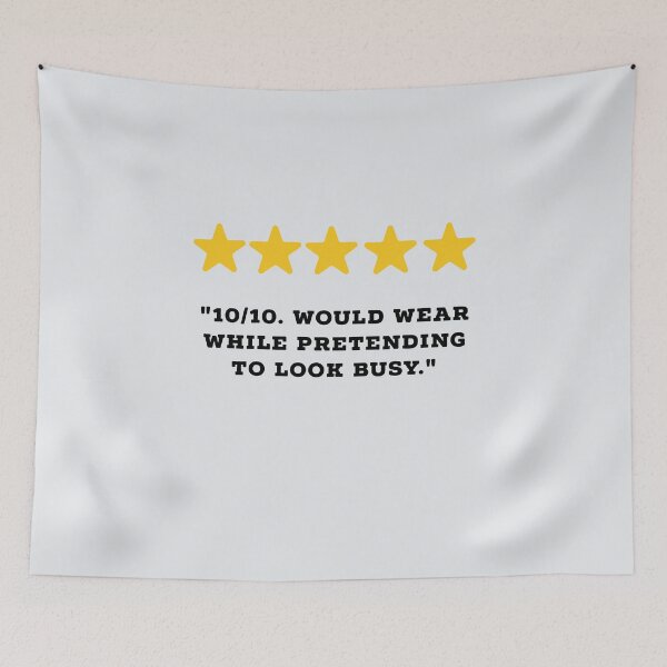 Item preview, Office Worker Reviews Funny 5 Star Review #5 designed and sold by Jollys-ArtShop.