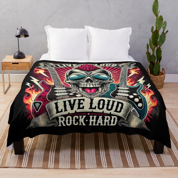 Item preview, Good rock. Live Loud, Rock Hard designed and sold by StudioJM101.