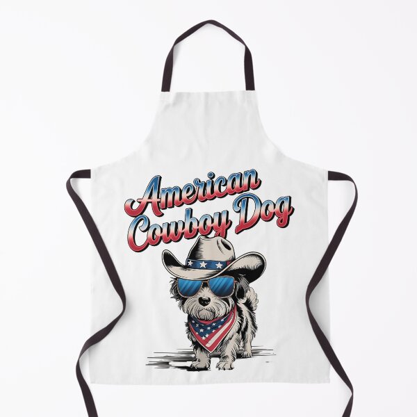 Item preview, American cowboy dog - Cowboy dog - Get the cowboy dog out - Think cowboy dog - Free cowboy dog - Run for the cowboy dog - Funky cowboy dog designed and sold by JansenGS.