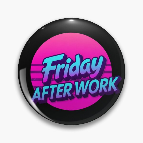 Item preview, Friday After Work | Synthwave Celebration  designed and sold by Tw1nsAIArt.