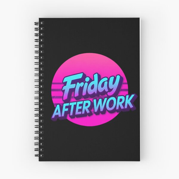 Item preview, Friday After Work | Synthwave Celebration  designed and sold by Tw1nsAIArt.
