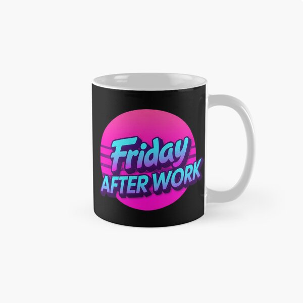 Item preview, Friday After Work | Synthwave Celebration  designed and sold by Tw1nsAIArt.