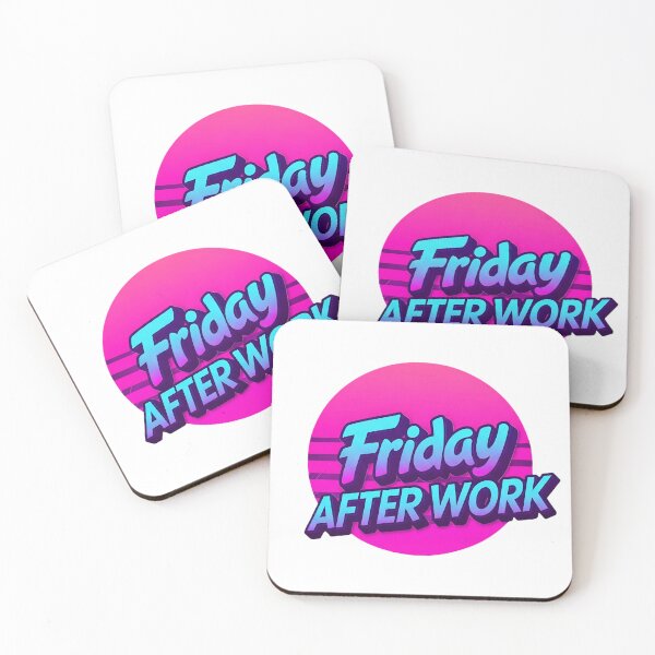 Item preview, Friday After Work | Synthwave Celebration  designed and sold by Tw1nsAIArt.
