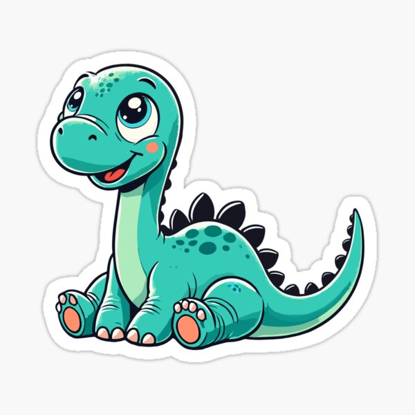 Artikel-Vorschau von Apatosaurus Baby niedlich Dinobaby Dinosaurier Geschenk, designt und verkauft von Pineapple-Tree.