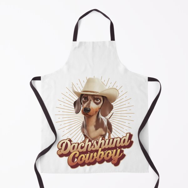 Item preview, Dachshund cowboy - Cowboy dog - Get the cowboy dog out - Think cowboy dog - Free cowboy dog - Run for the cowboy dog - Funky cowboy dog designed and sold by JansenGS.
