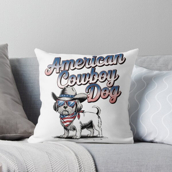 Item preview, American cowboy dog - Live cowboy dog - Cowboy dog the original - Long life cowboy dog - Cowboy dog only - Red hot cowboy dog designed and sold by JansenGS.