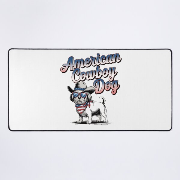 Item preview, American cowboy dog - Live cowboy dog - Cowboy dog the original - Long life cowboy dog - Cowboy dog only - Red hot cowboy dog designed and sold by JansenGS.