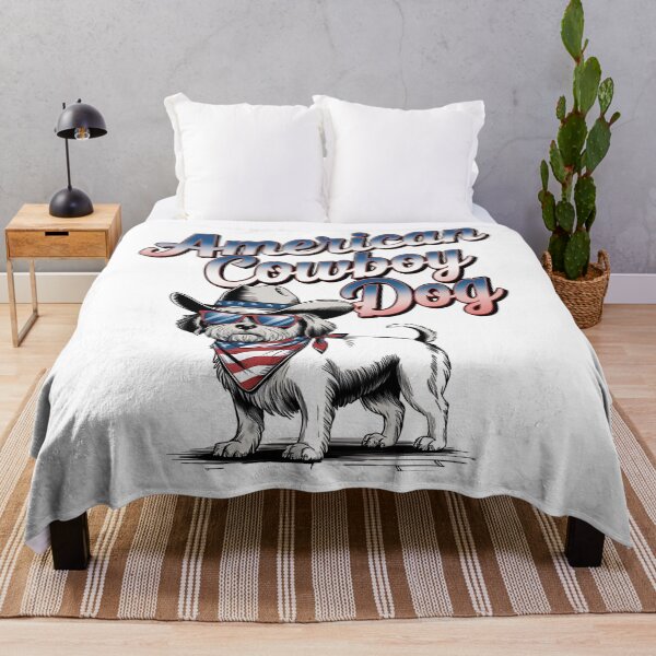 Item preview, American cowboy dog - Live cowboy dog - Cowboy dog the original - Long life cowboy dog - Cowboy dog only - Red hot cowboy dog designed and sold by JansenGS.