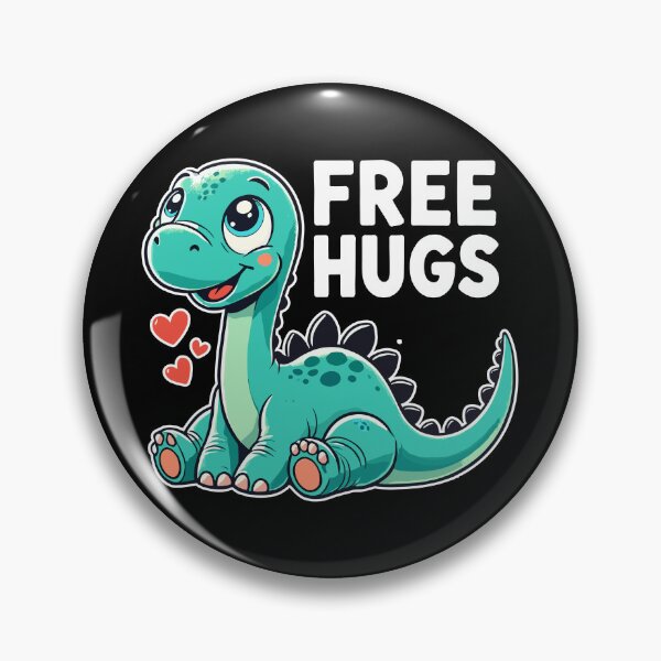 Item preview, Apatosaurus Dino Baby Free Hugs Gift designed and sold by Pineapple-Tree.