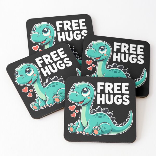 Item preview, Apatosaurus Dino Baby Free Hugs Gift designed and sold by Pineapple-Tree.
