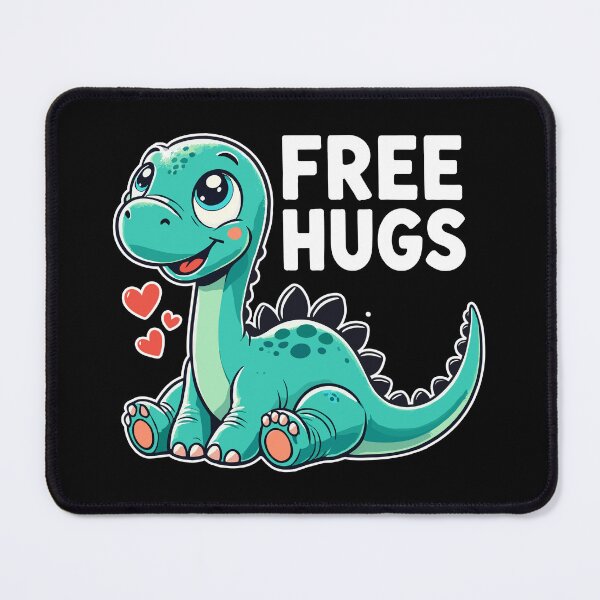Item preview, Apatosaurus Dino Baby Free Hugs Gift designed and sold by Pineapple-Tree.